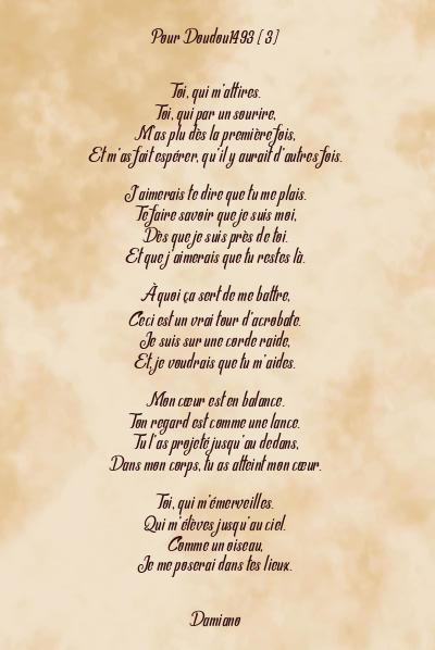 Le poème en image: Pour Doudou1493 (3)