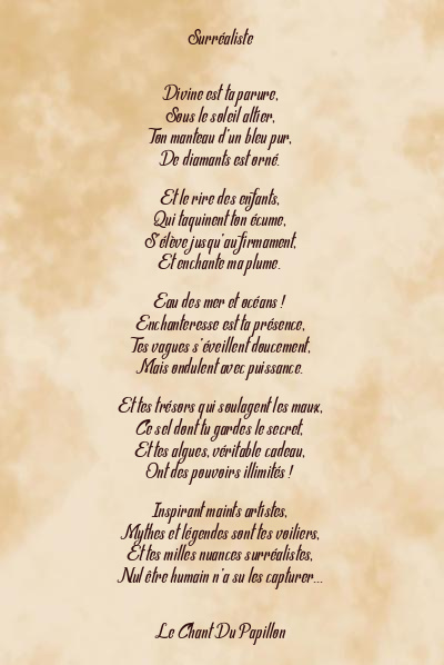 Le poème en image: Surréaliste