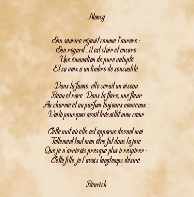 Le poème en image: Nancy