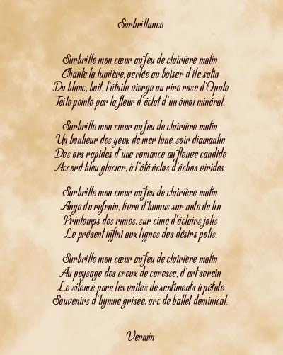 Le poème en image: Surbrillance