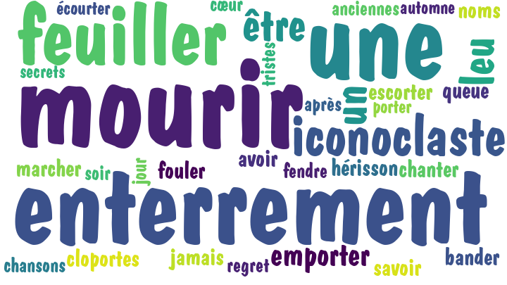 Poème Regret: A L’enterrement D’une Feuille Morte (137160)