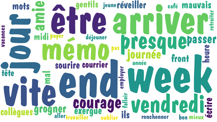Poème Travail: Dernier Jour Avant Le Week-End (191561)